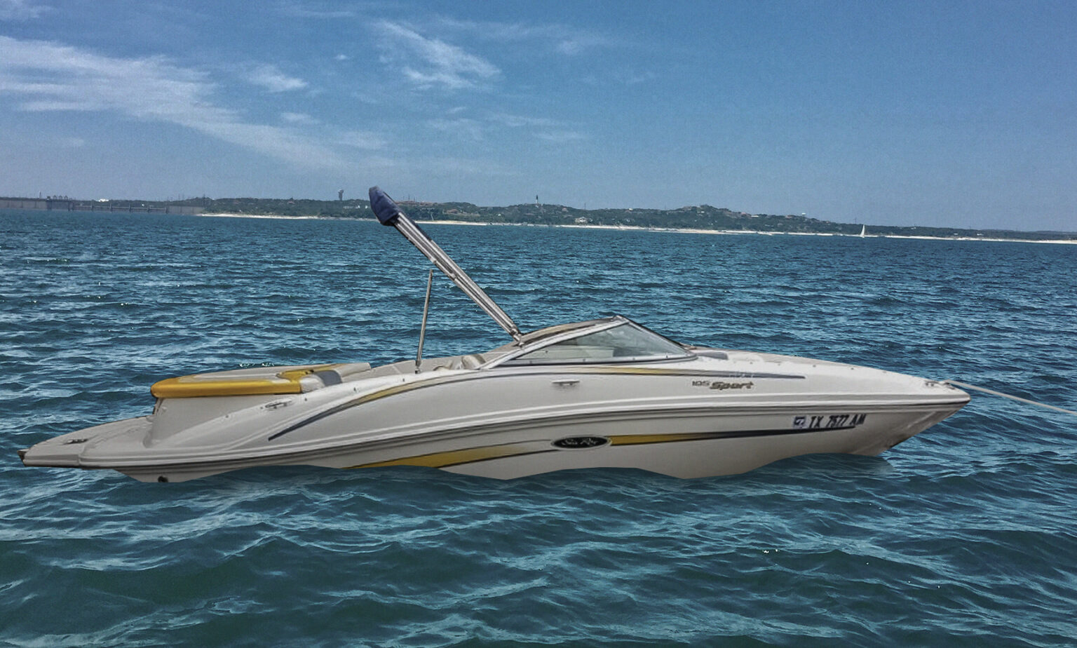 19 ft Sea Ray Lake Austin Boat Rentals Frank's Austin Boats